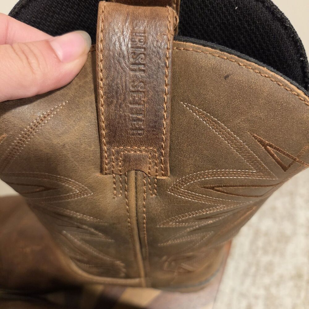Irish Setter Marshall Red Wing 83912 Boots Mens 10.5 D Waterproof Steel Toe Work - Picture 11 of 14